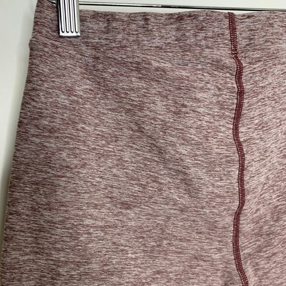 Alo Yoga High Waisted Mauve Alosoft Flow Bike Shorts Womens Small - Picture 3 of 13